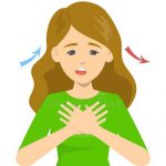 صدای تند تند نفس کشیدن