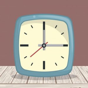 صدای زنگ ساعت رومیزی