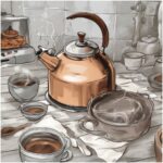 صدای جوشیدن کتری و سوت کشیدن